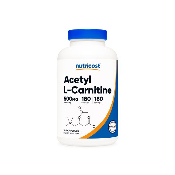 Acetil L-Carnitina 500mg x 180 cap.