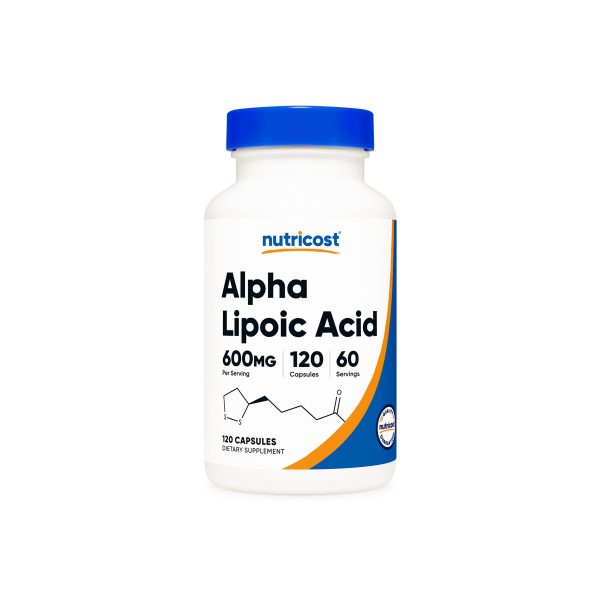 ALA (Ácido Alfa Lipoico) 600mg x 120 cap.